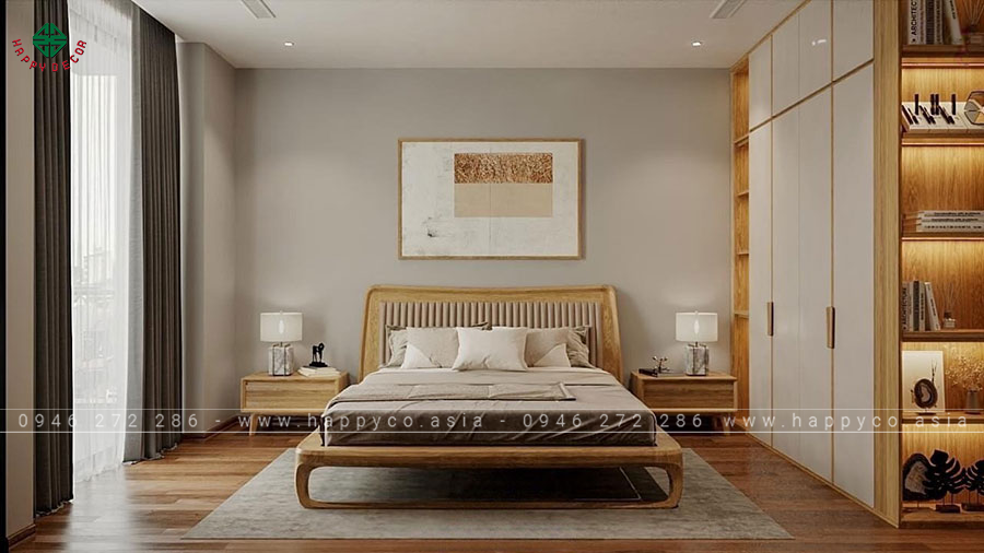 Phòng ngủ công chúa nhỏ sang trọng, hiện đại với điểm nhấn ấn tượng