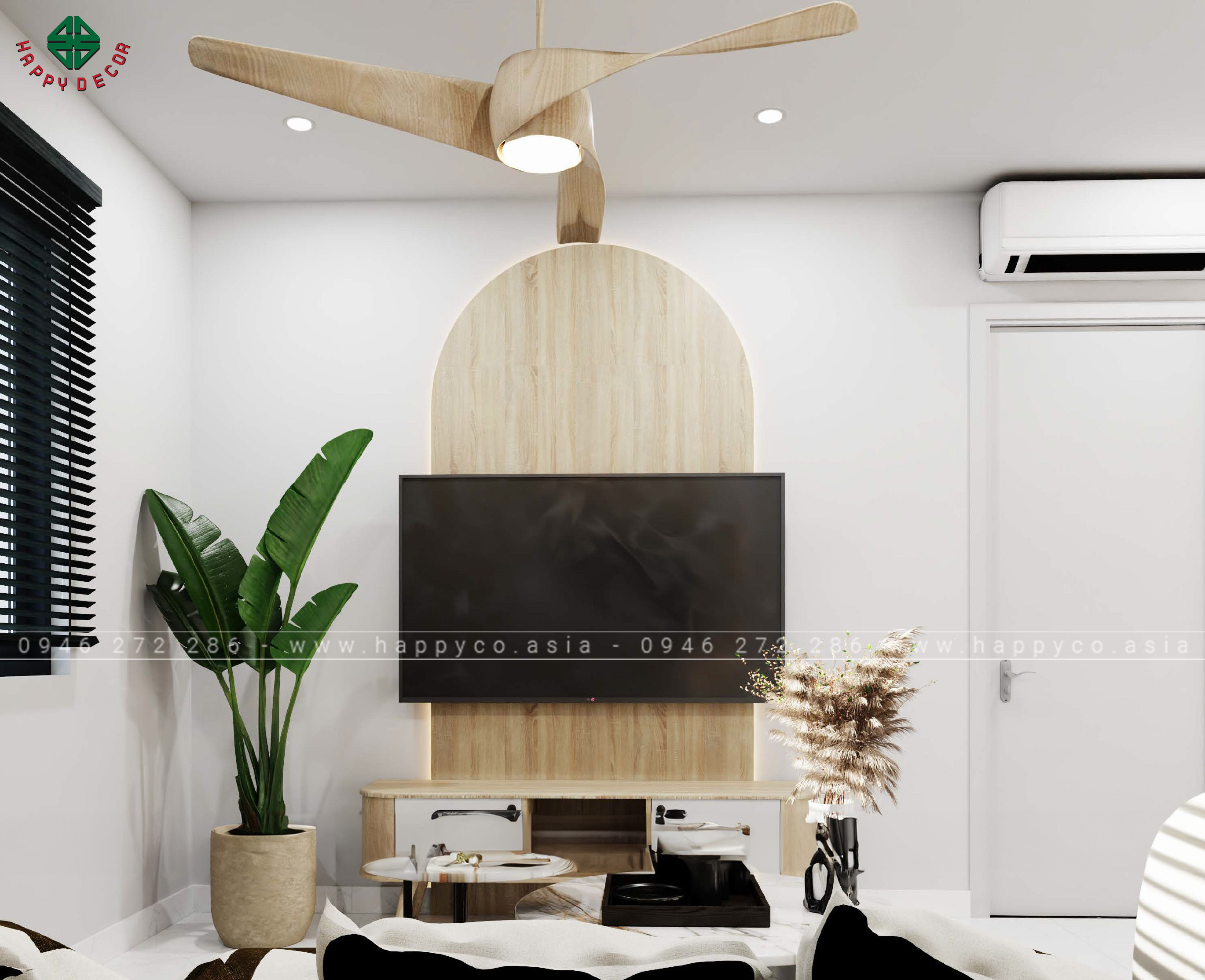 Cây xanh không chỉ làm đẹp không gian mà còn giúp không khí trong lành, tạo cảm giác thư thái và gần gũi với thiên nhiên.