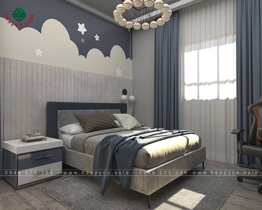 Nội thất thông minh cho phòng ngủ nhỏ 2m2 - view 1