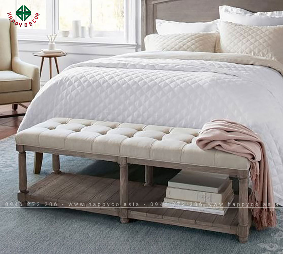 Ghế đầu giường có ngăn đựng đồ