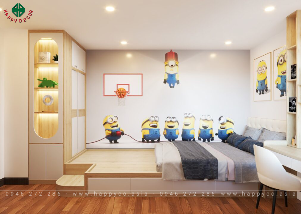 Phòng dành cho bé- Mẫu 01