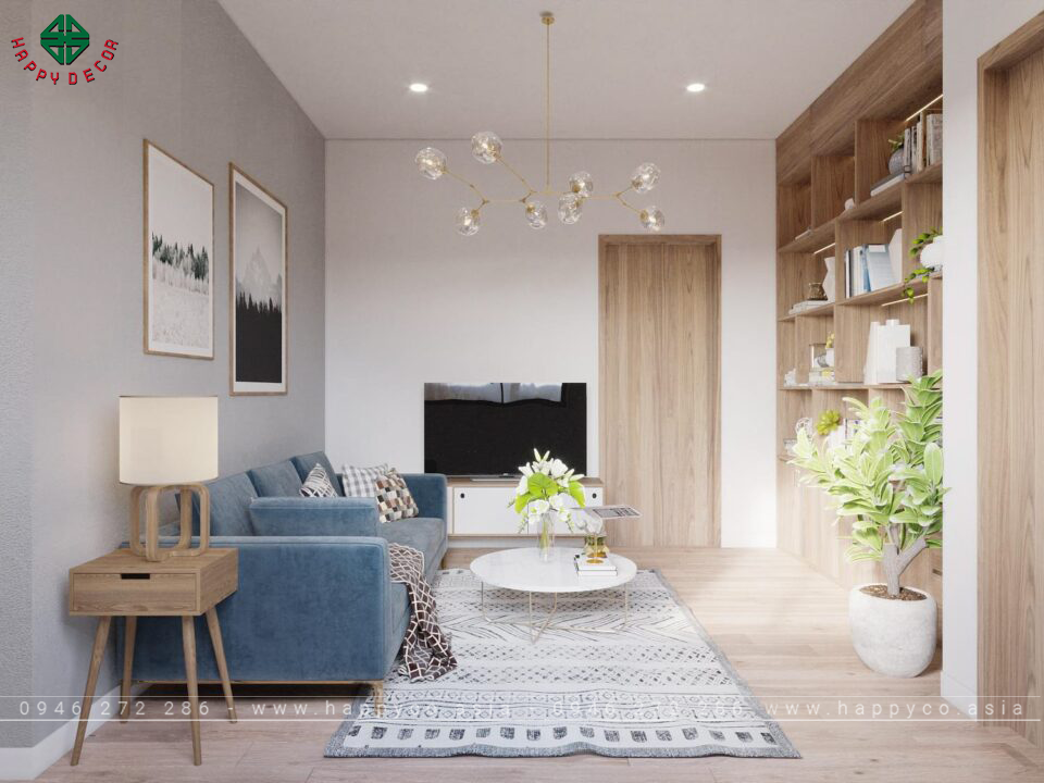 Nội thất phong cách tối giản- Mẫu 01