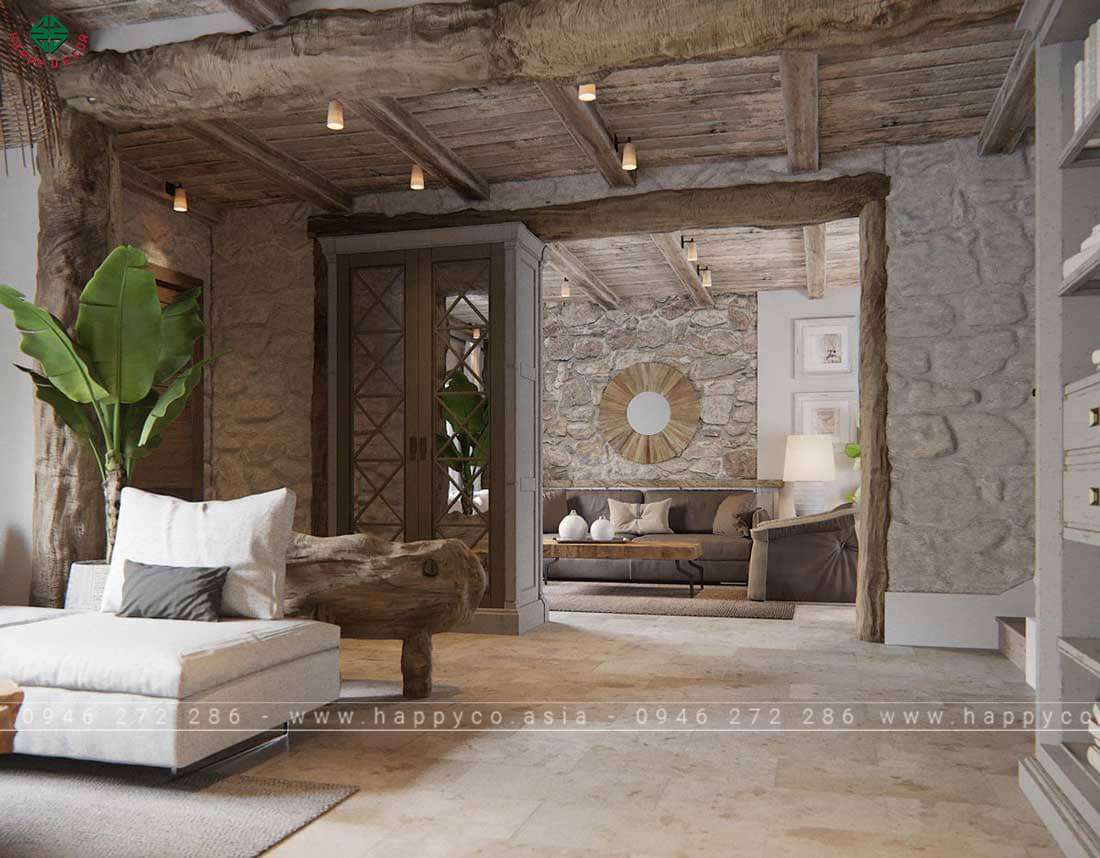 Nội thất Địa Trung Hải - Mẫu 09