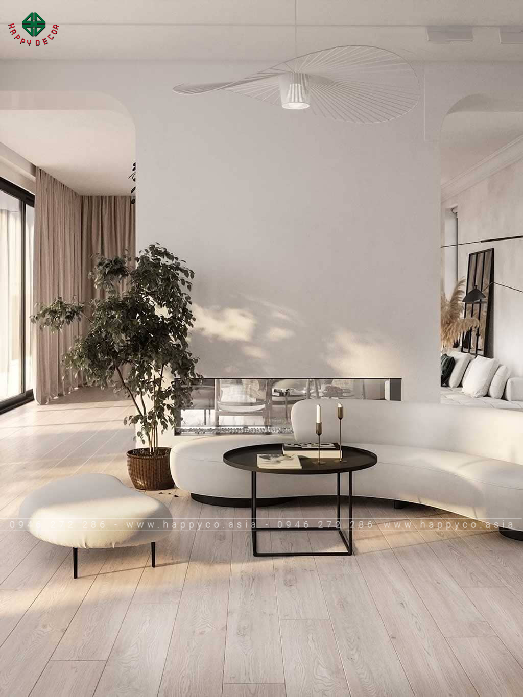 Nội thất Địa Trung Hải - Mẫu 04