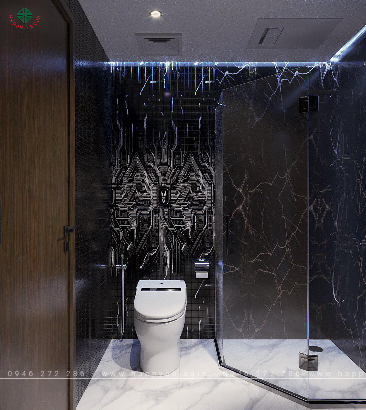 Nhà vệ sinh theo kiểu hiện đại