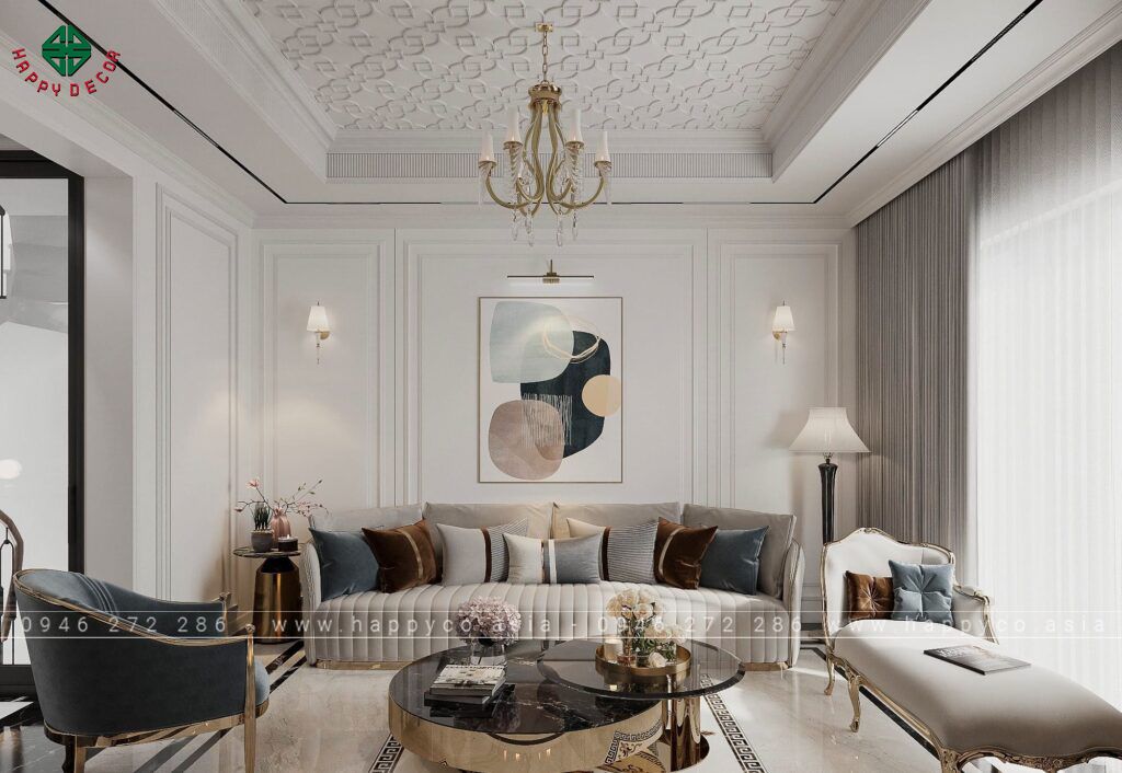 Các Yếu Tố Chính Trong Thiết Kế Nội Thất Tân Cổ Điển