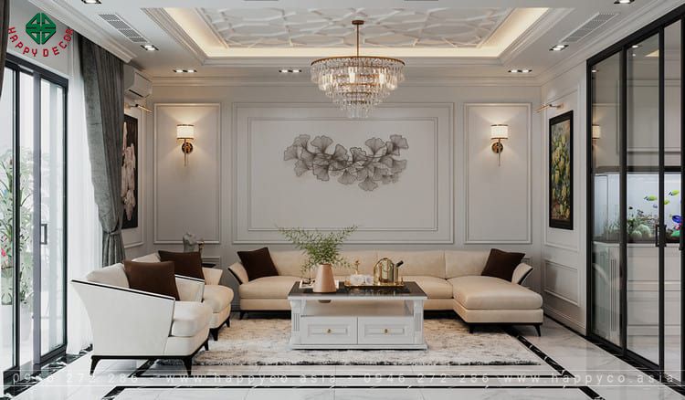 Tại HAPPY DECOR, chúng tôi tự hào là đơn vị hàng đầu trong lĩnh vực thiết kế và thi công nội thất nhà ống tân cổ điển tại Biên Hòa