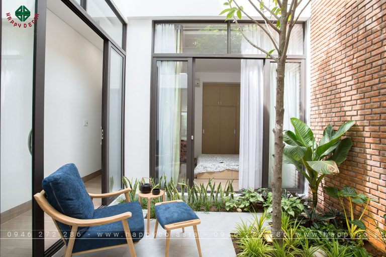 Trồng cây xanh để điều hòa không khí