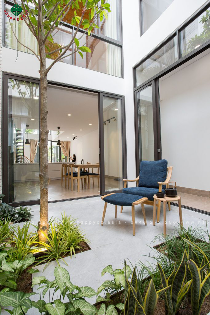 Màu sắc nội thất cũng là một yếu tố để tác động đến nhiệt độ