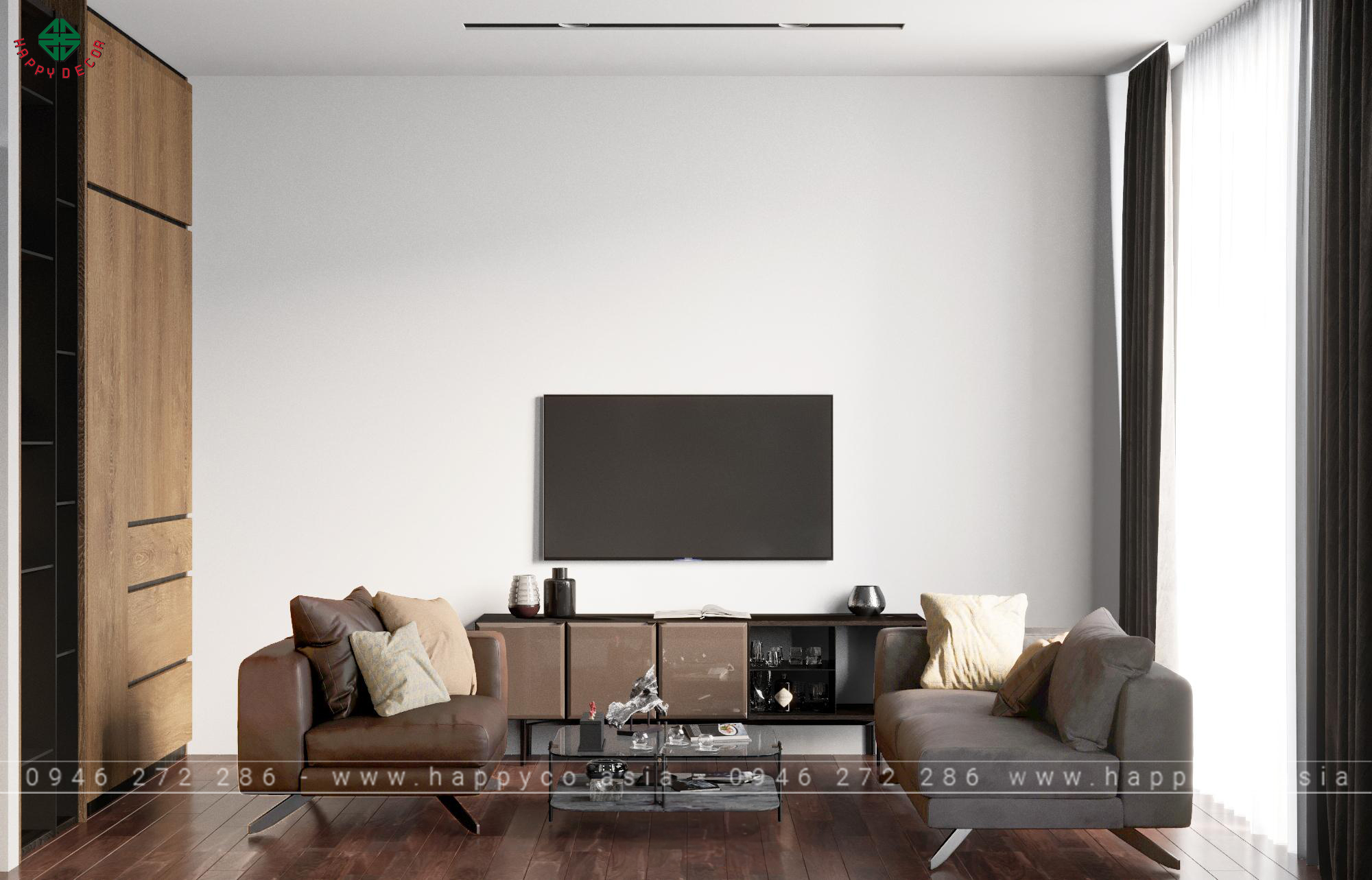 Phong cách thiết kế đương đại (Contemporary) - Mẫu 10