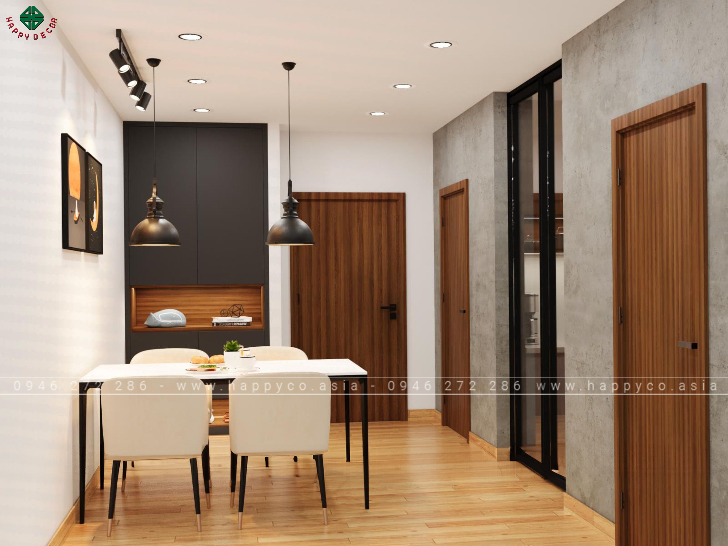 Sử dụng ván công nghiệp trong thi công nội thất không chỉ giúp tiết kiệm chi phí mà còn góp phần bảo vệ môi trường