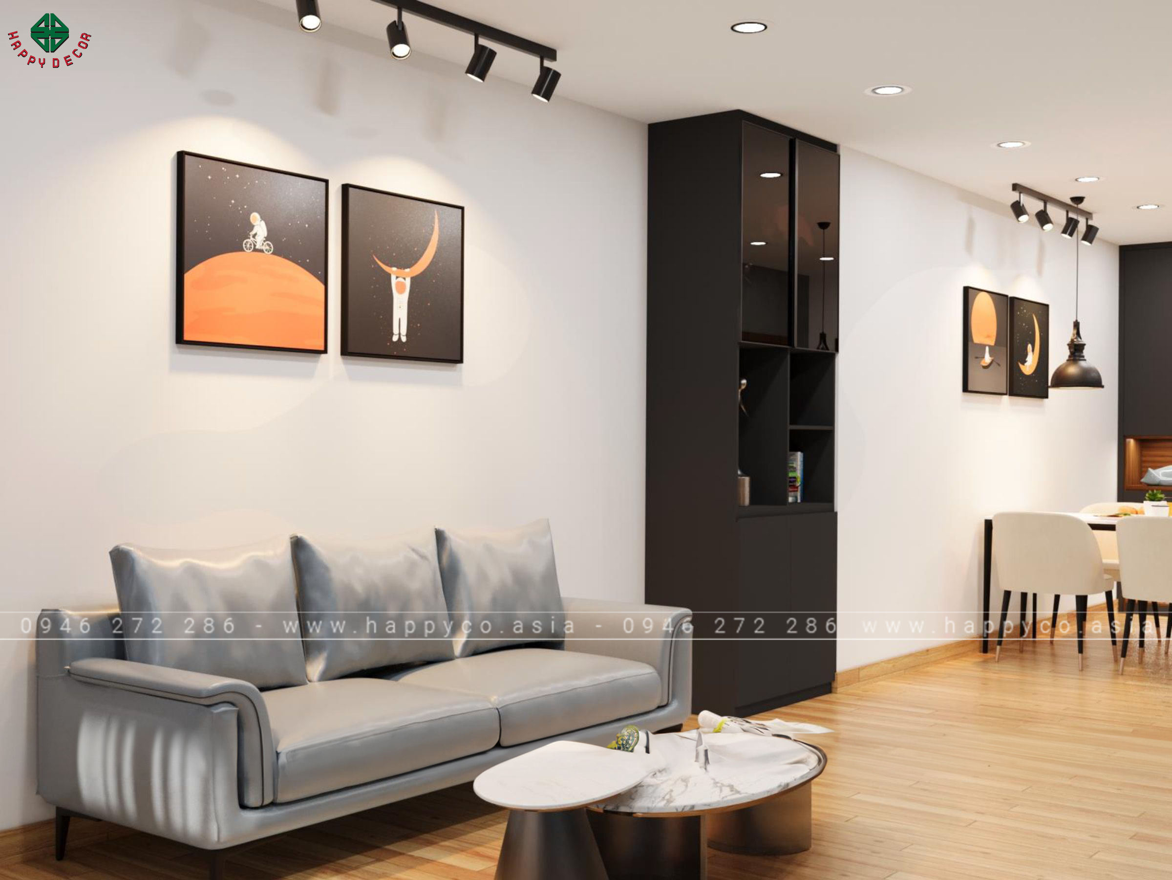 Đội ngũ thiết kế của Happy Decor sẽ làm việc trực tiếp với bạn để hiểu rõ nhu cầu và mong muốn,