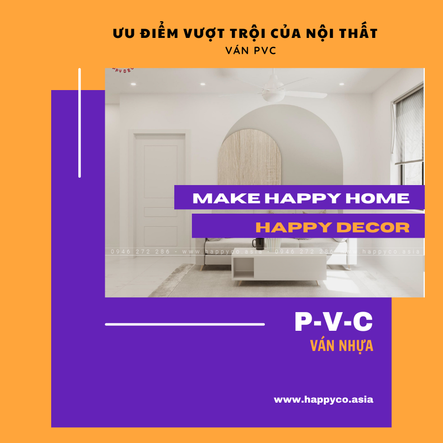 Ưu điểm của ván PVC