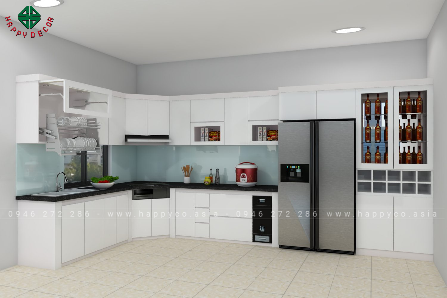 Tủ bếp hiện đại