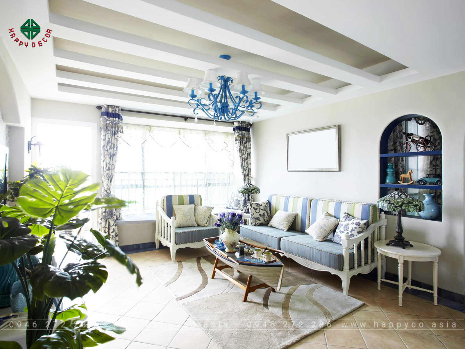 Phong cách Địa Trung Hải- Mẫu 02