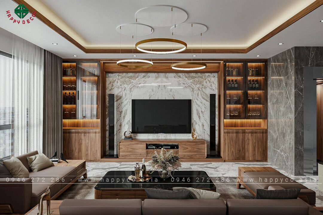 Phối cảnh 3D trong nội thất theo tan cổ điển