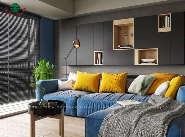 Màu xanh màu của sự bình yên- Mẫu 2