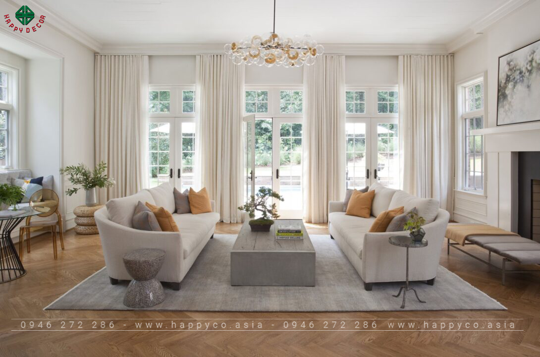 Không gian nội thất phòng khách