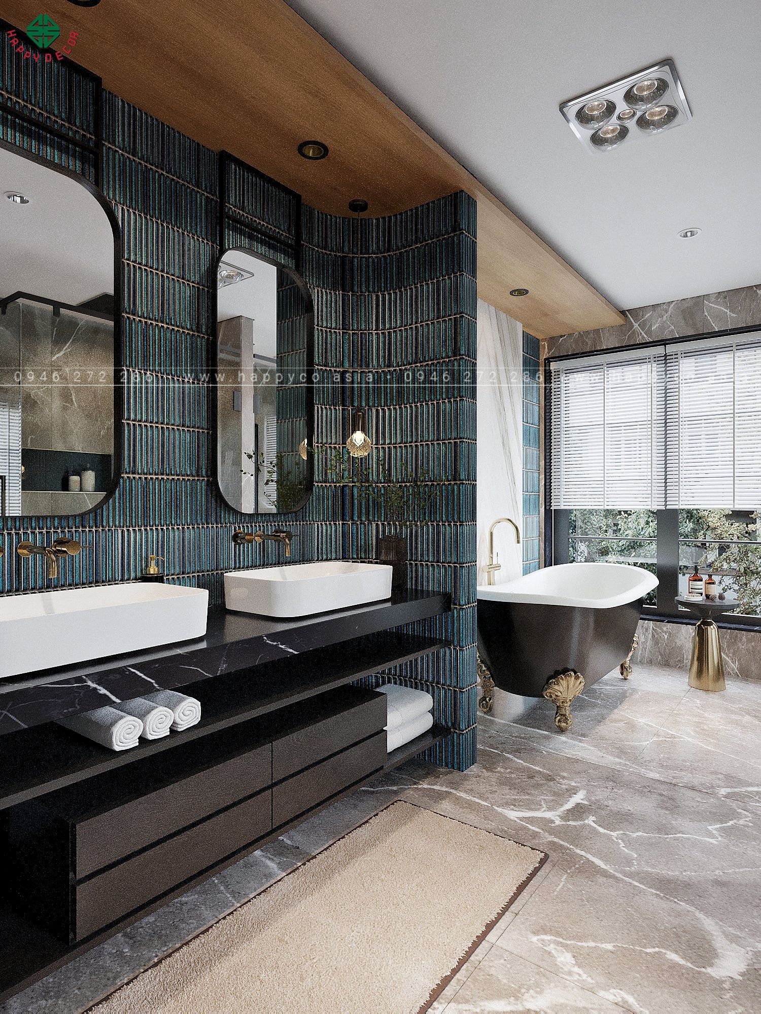 HAPPY DECOR cung cấp các giải pháp nội thất Contemporary Classic hoàn hảo, đáp ứng nhu cầu về một không gian đẳng cấp, rộng rãi mà ấm cúng.