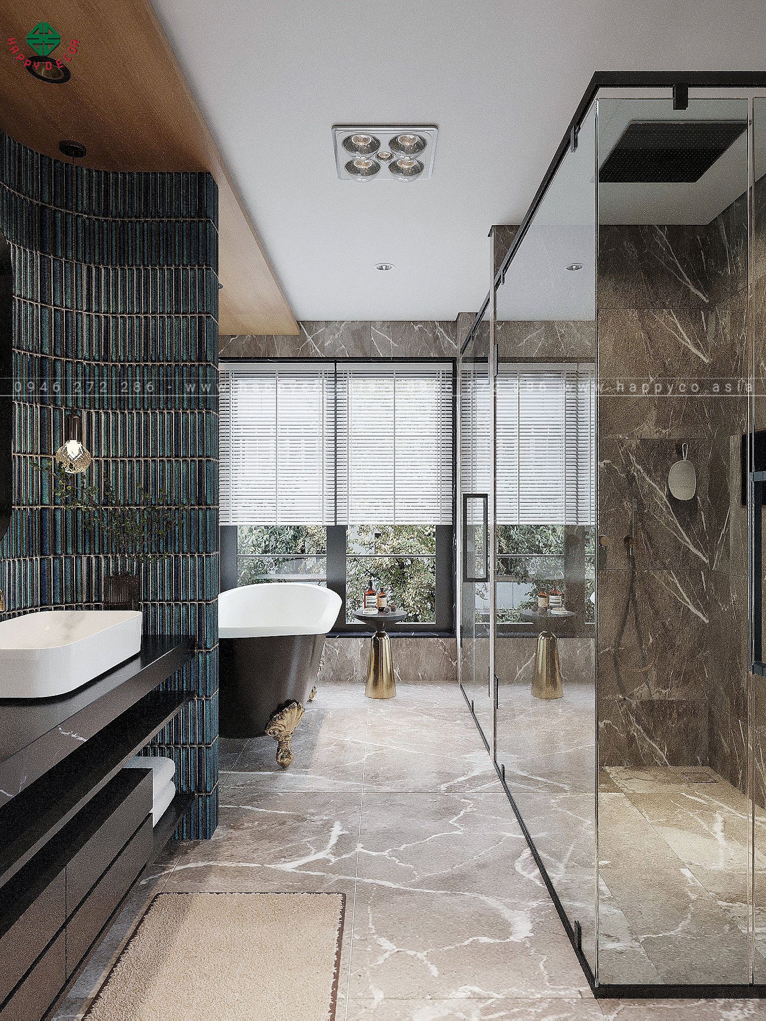 Phong cách thiết kế này không chỉ đem lại vẻ đẹp thẩm mỹ cao, mà còn phản ánh gu thẩm mỹ tinh tế và hiện đại của gia chủ.