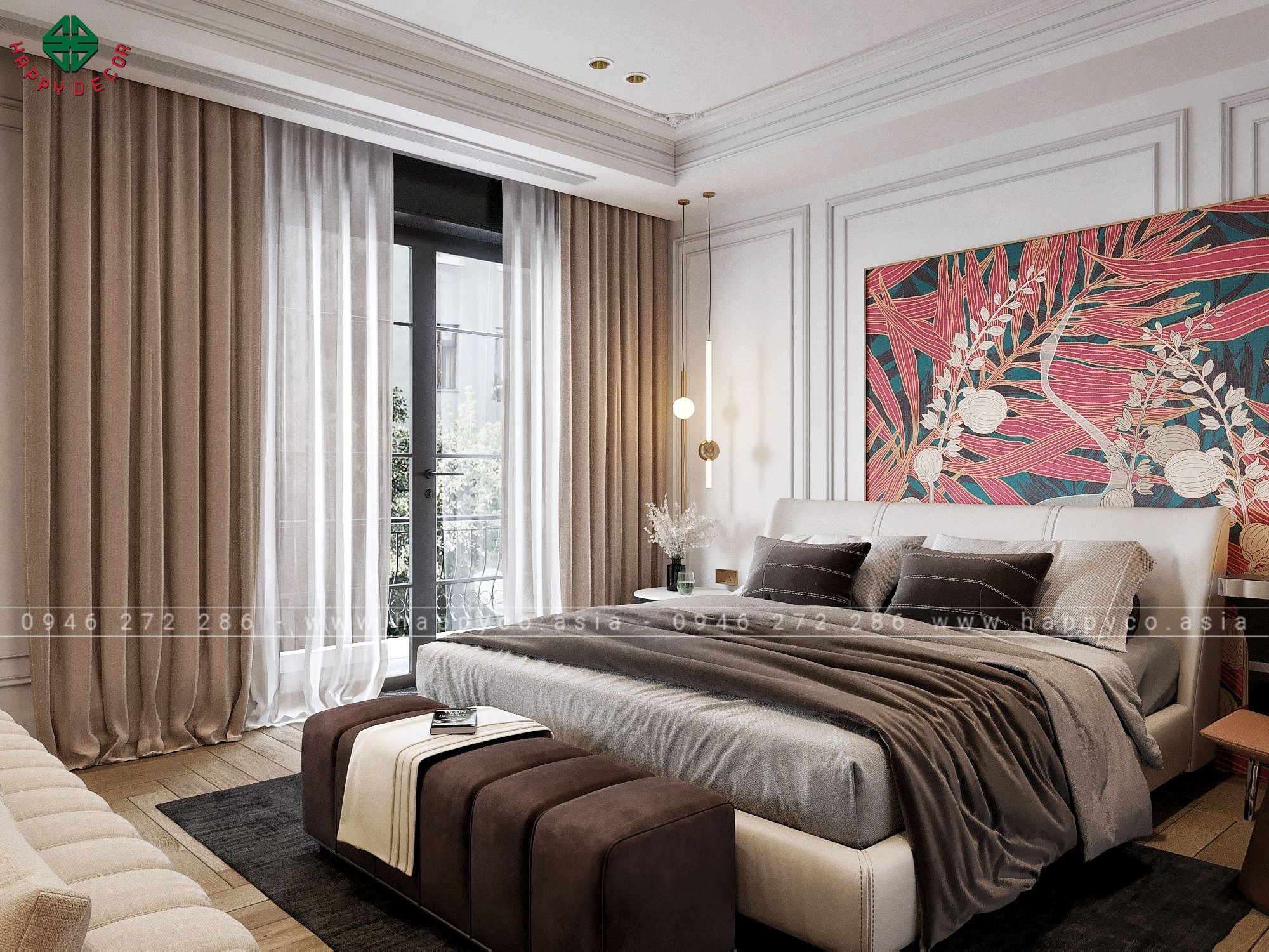 Lựa chọn vật liệu là bước đầu tiên và quan trọng nhất trong việc tạo dựng phong cách Cổ Điển Hiện Đại