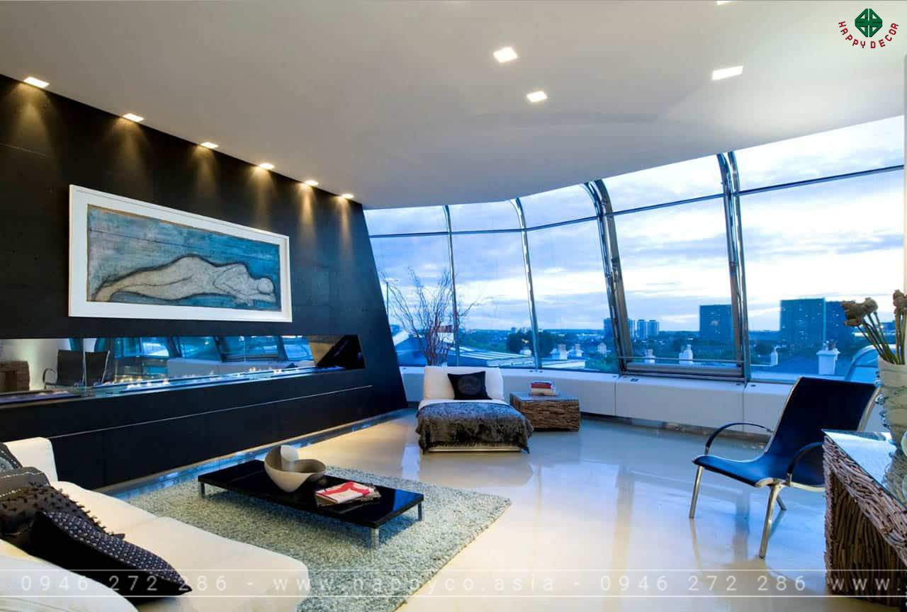 Phong cách thiết kế Hitech- Mẫu 01