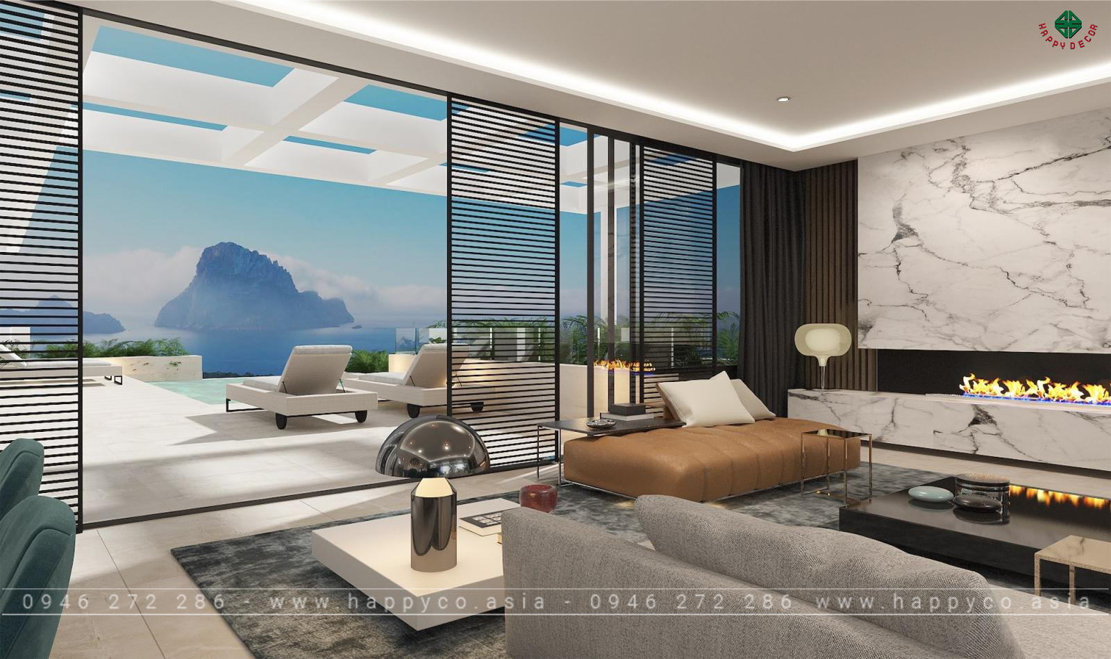 Phong cách thiết kế Hitech- Mẫu 07