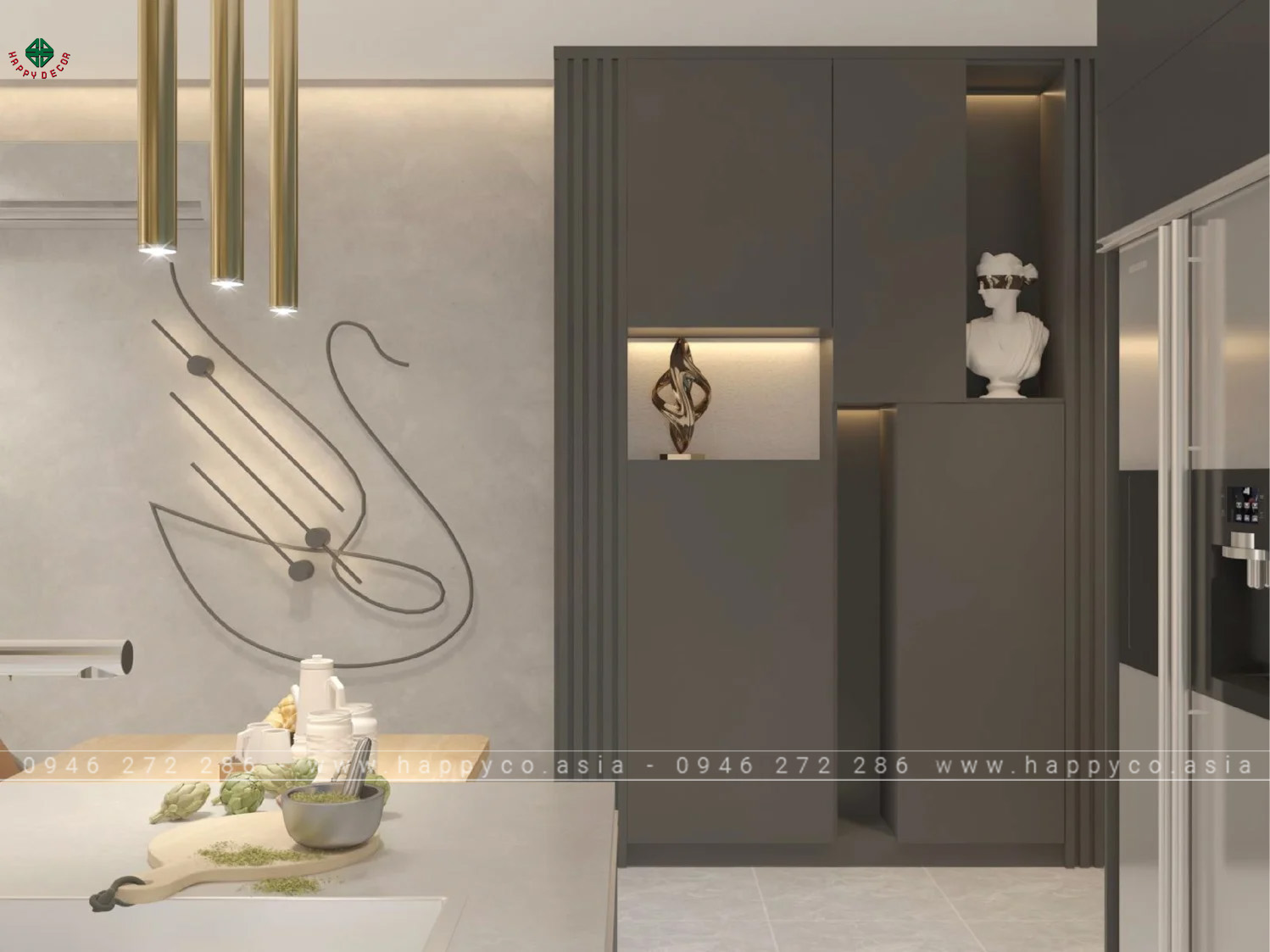 Phong cách modern minimalism - Mẫu 02