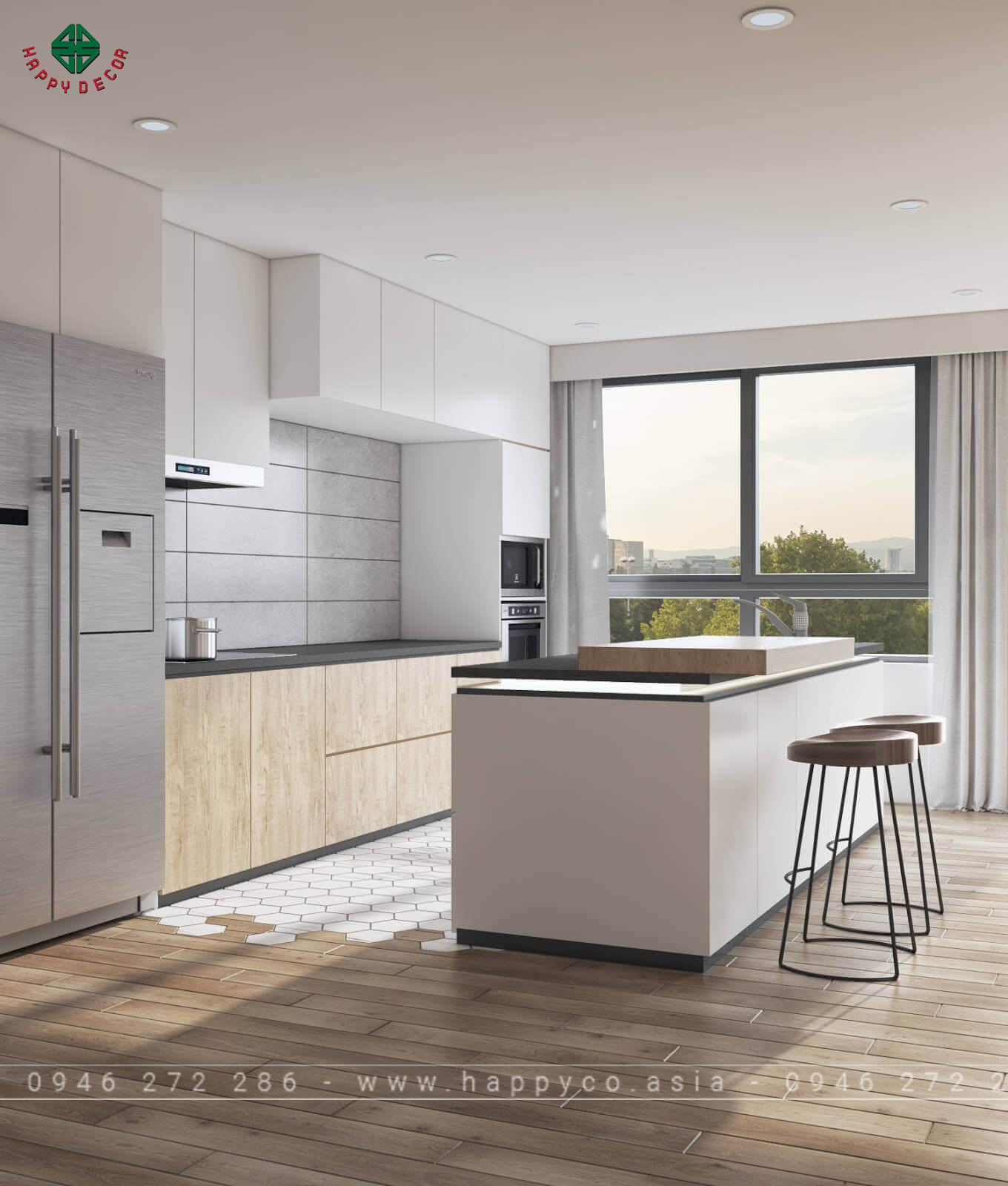 Phong cách thiết kế đương đại (Contemporary) - Mẫu 04