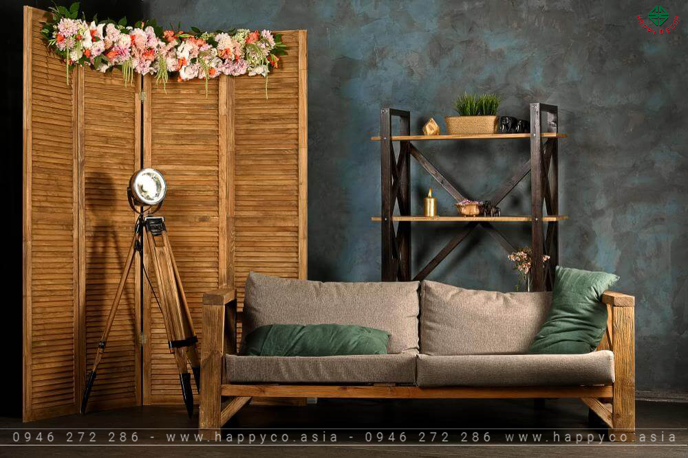 Phong cách thiết kế Rustic - Mẫu 10