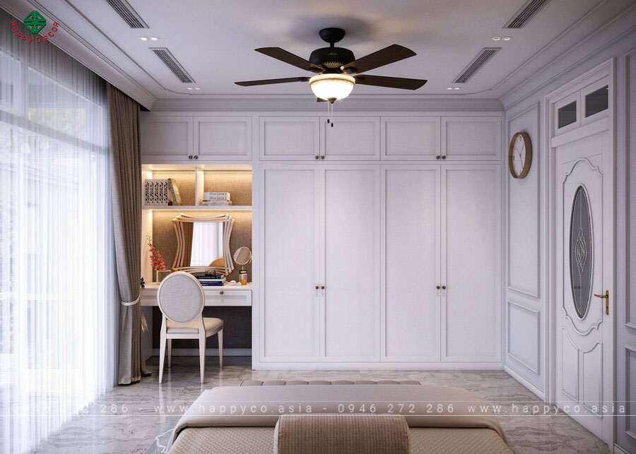 Phong cách thiết kế nội thất kết hợp giữa cổ điển và hiện đại - Mẫu 03
