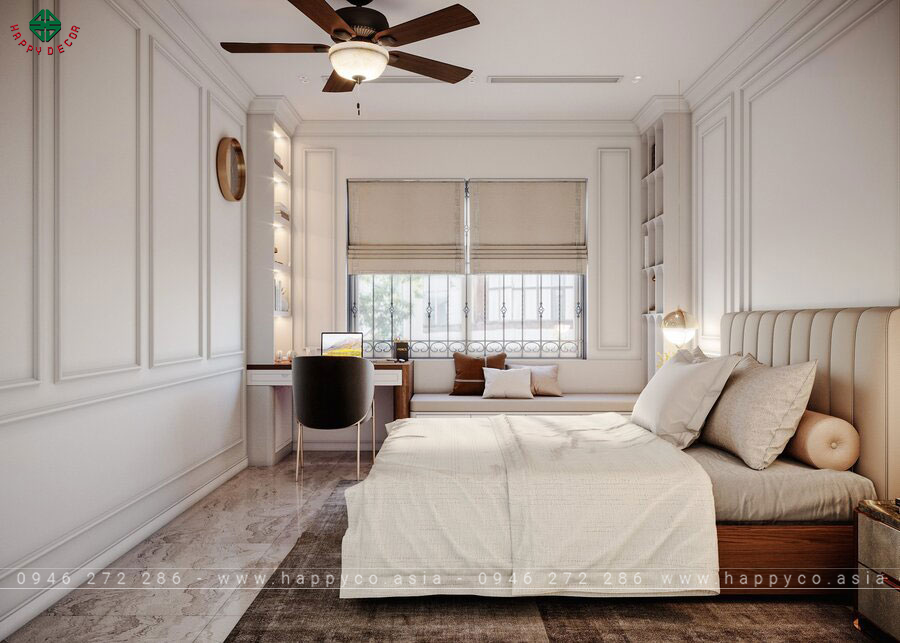 Phong cách thiết kế nội thất kết hợp giữa cổ điển và hiện đại - Mẫu 04