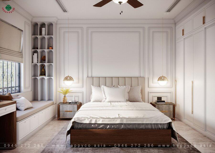 Phong cách thiết kế nội thất kết hợp giữa cổ điển và hiện đại - Mẫu 07