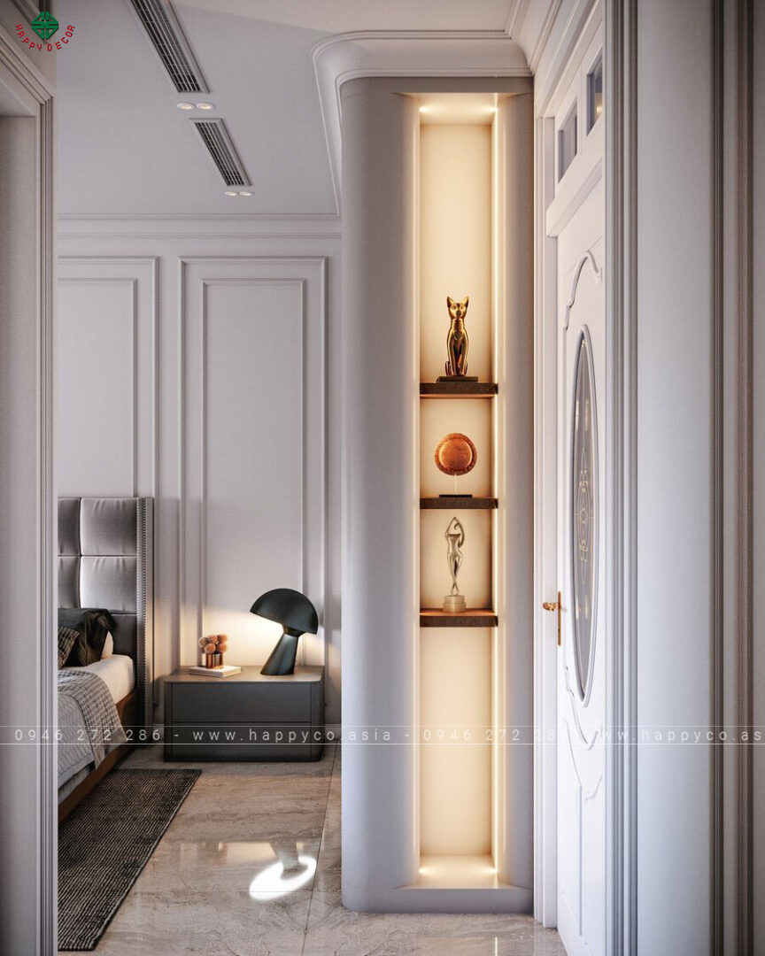 Phong cách thiết kế nội thất kết hợp giữa cổ điển và hiện đại - Mẫu 08