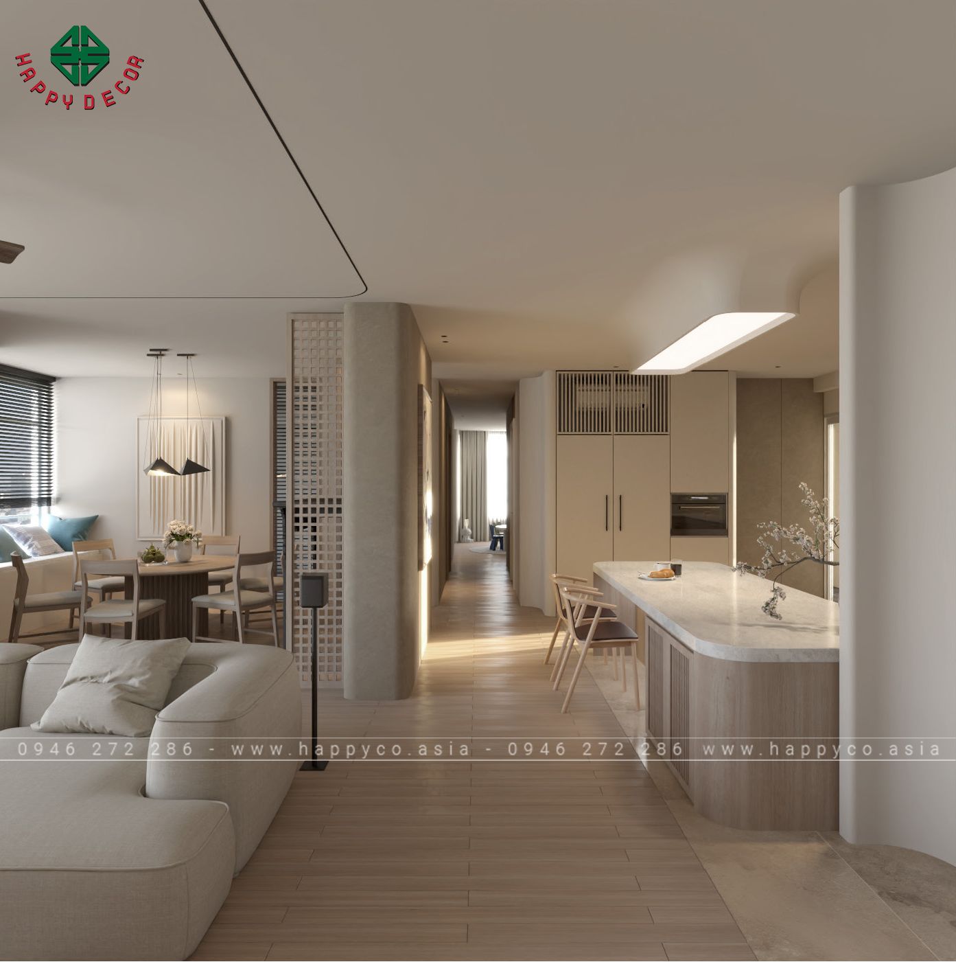 Phong cách thiết kế hiện đại - Mẫu 02