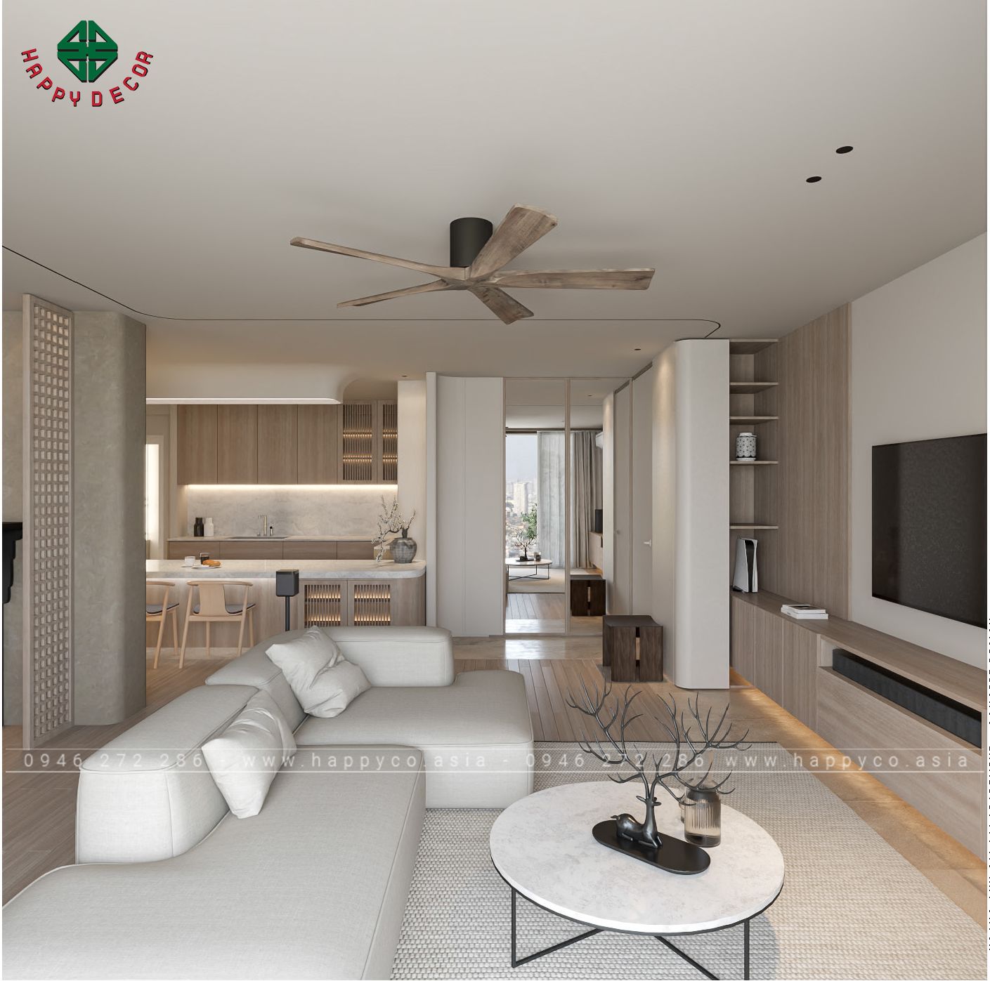 Phong cách thiết kế hiện đại - Mẫu 04