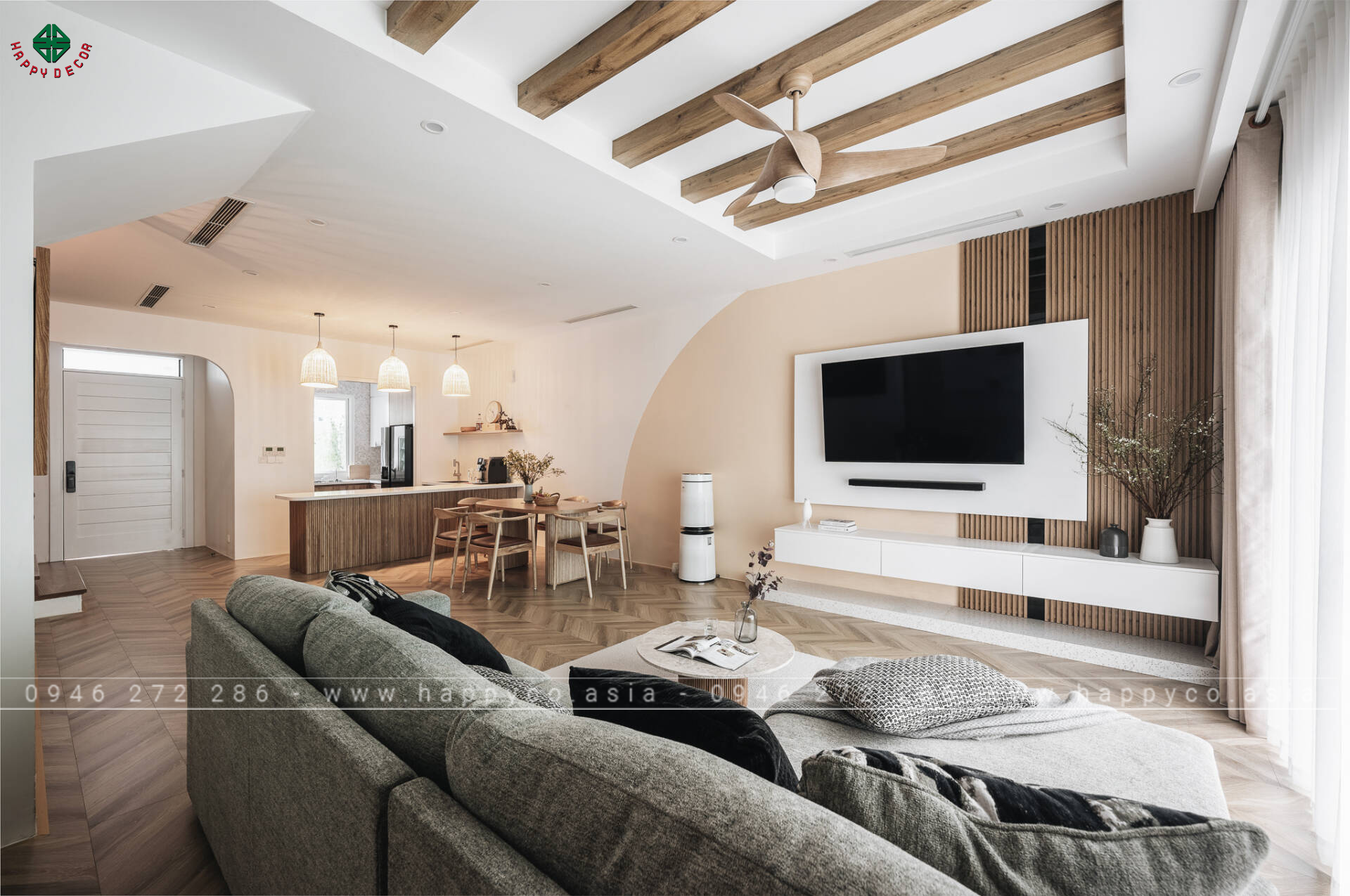 Phong cách thiết kế nội thất 2024- Mẫu 07