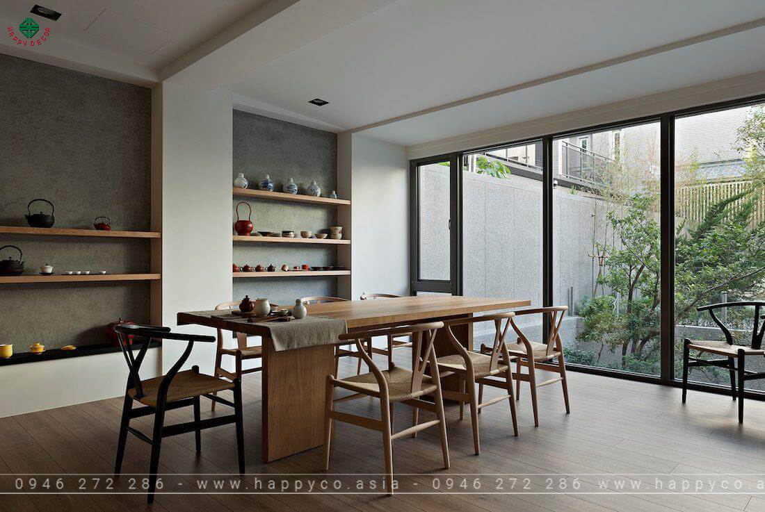 Phong cách thiết kế Japandi - Mẫu 05