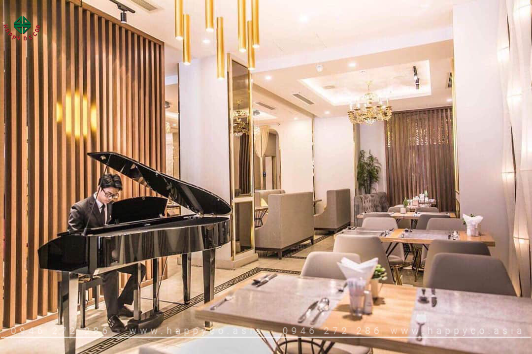 Hòa quyện vào không khí bữa tiệc với chiếc đàn Piano - Mẫu 03