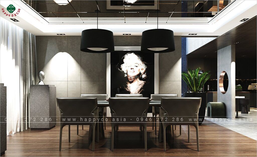 Tạo không gian mở là một trong những đặc trưng của phong cách đương đại