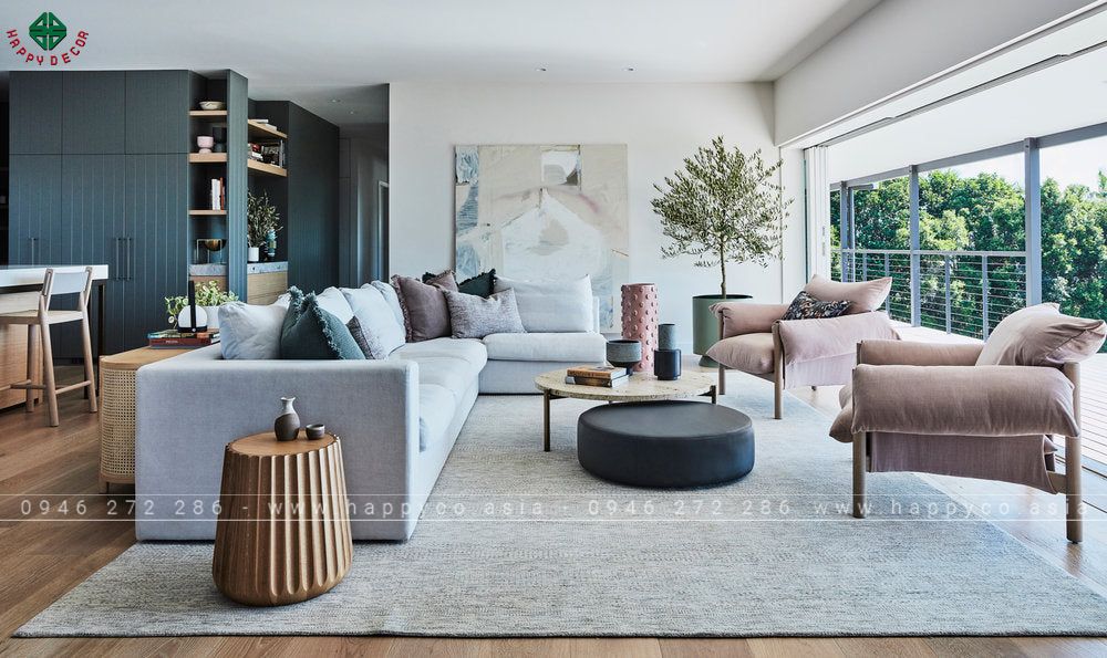 Tận dụng tối đa ánh sáng tự nhiên là yếu tố quan trọng trong thiết kế đương đại