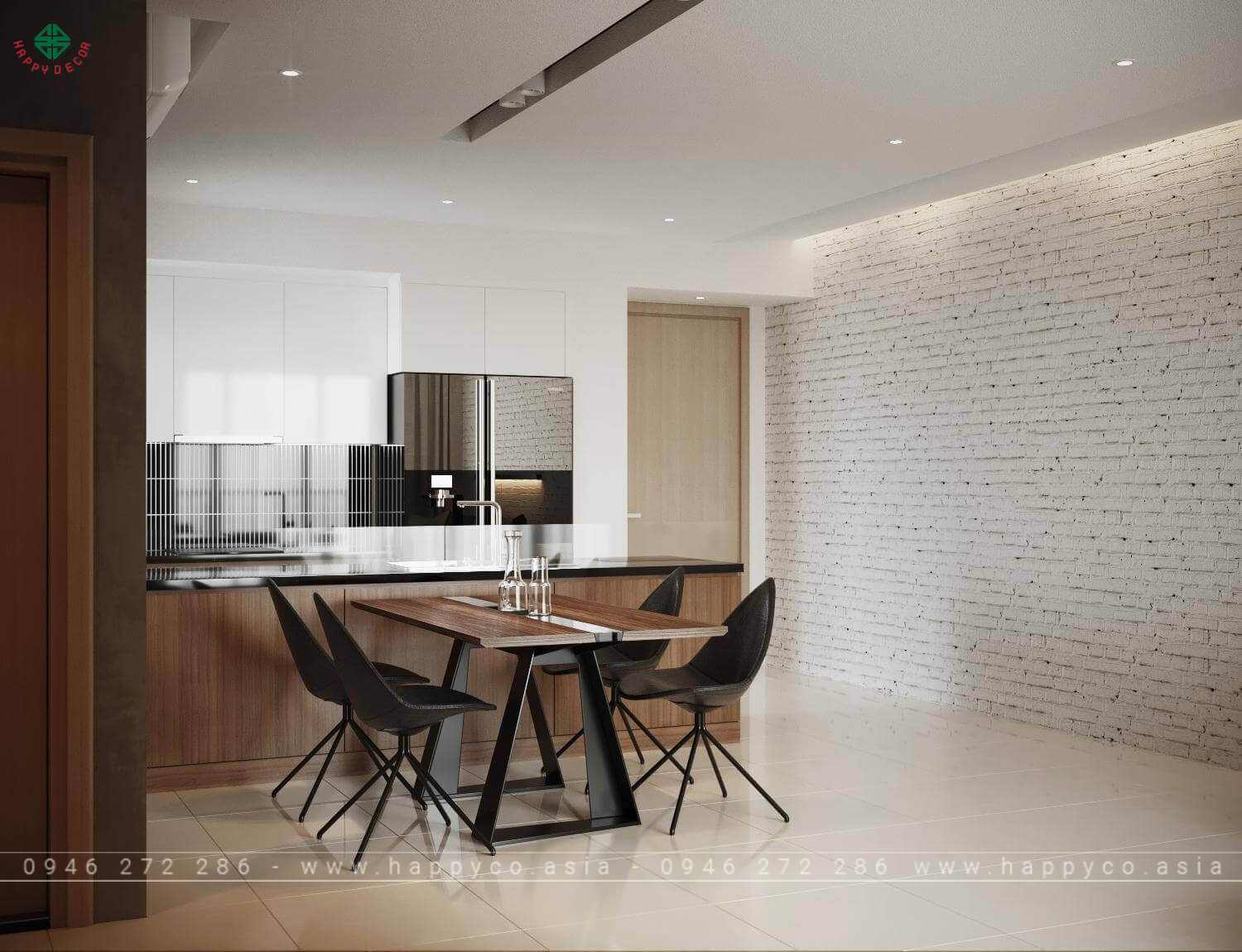 Phong cách thiết kế nội thất Industrial - Mẫu 12