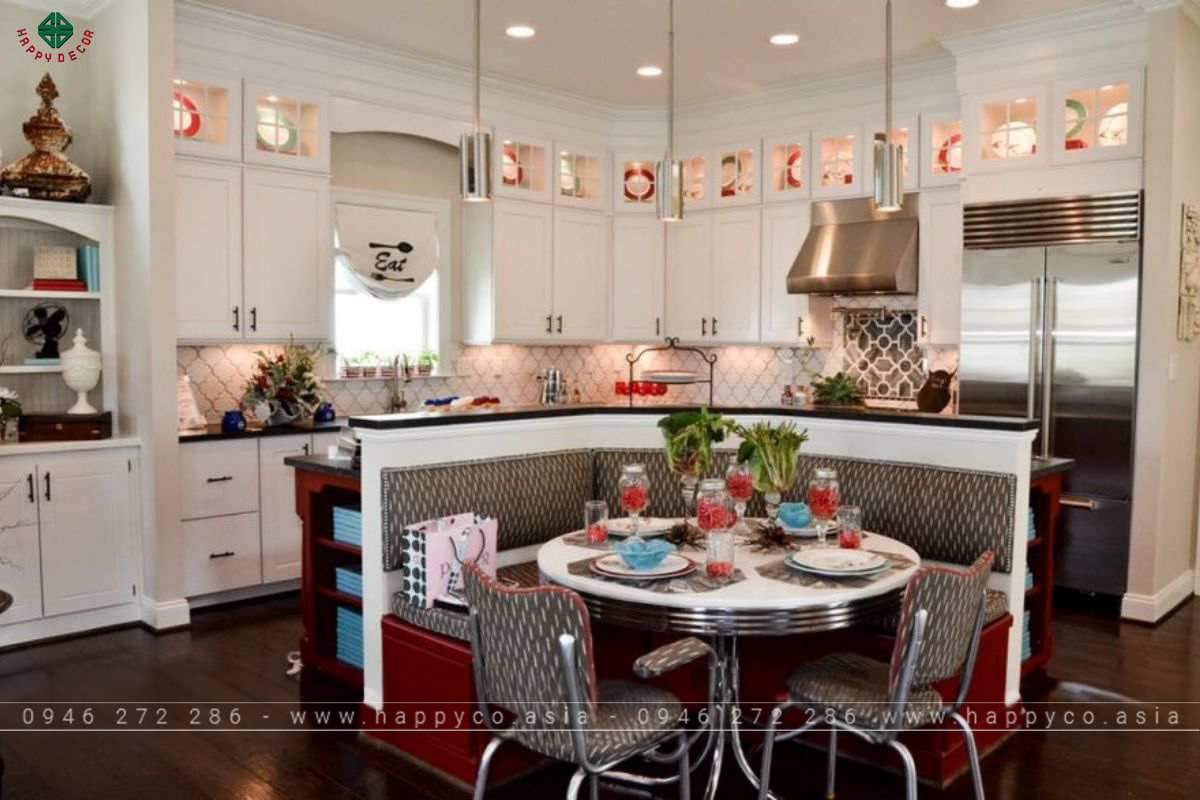 Phong cách thiết kế nội thất Retro - Mẫu 06