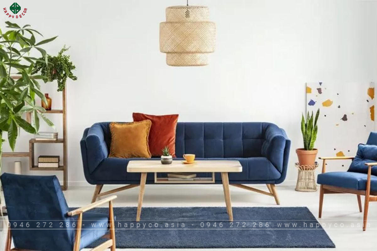 Phong cách thiết kế nội thất Retro - Mẫu 08