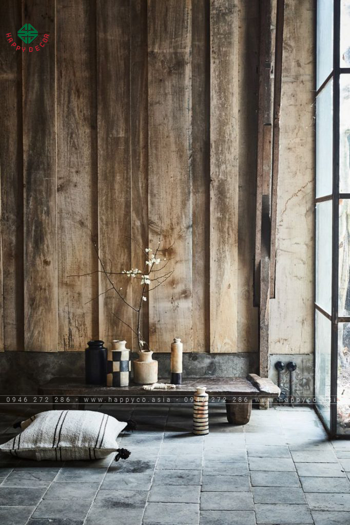 Phong cách thiết kế Wabi Sabi - Mẫu 19