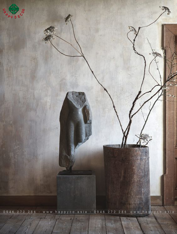 Phong cách thiết kế Wabi Sabi - Mẫu 08