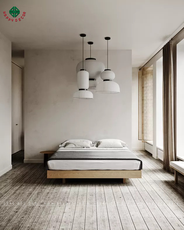 Phong cách thiết kế Wabi Sabi - Mẫu 09