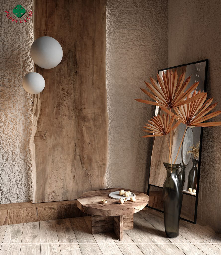 Phong cách thiết kế Wabi Sabi - Mẫu 17