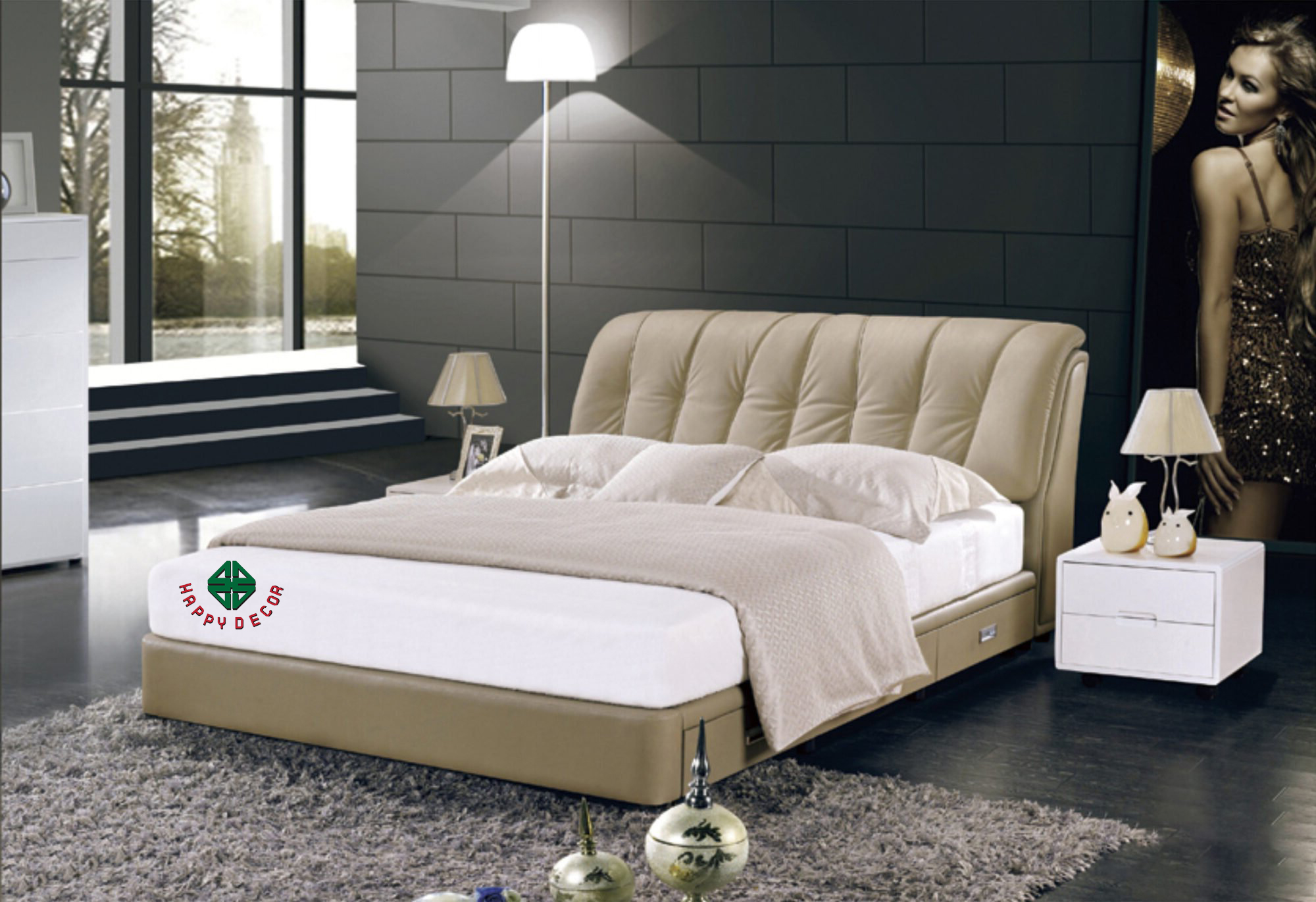 Mẫu Giường Phản Đẹp Hiện Đại Nâng Tầm Không Gian Sống