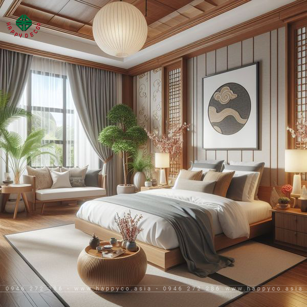 Giường theo phong thủy - Mẫu 04